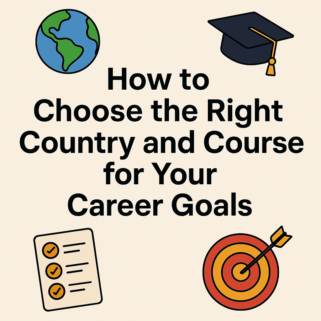 How to Choose the Right Country and Course for Your Career Goals